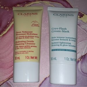 Clarins Cleanser & Mask Bundle NWT